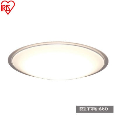 照明LEDシーリングライト14畳調色クリアフレーム アイリスオーヤマ リモコン付[53752865]