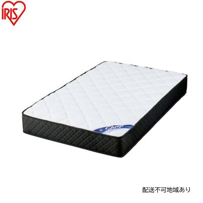 ポケットコイルマットレス  ホワイト セミダブル  25cm アイリスオーヤマ[53752876]