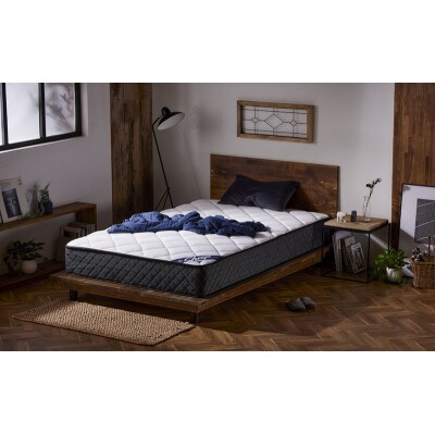 ポケットコイルマットレス  ホワイト セミダブル  25cm アイリスオーヤマ[53752876]