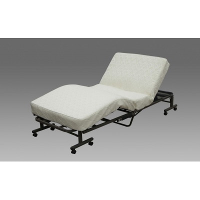折りたたみコイル電動ベッド ホワイト アイリスオーヤマ[53752886]