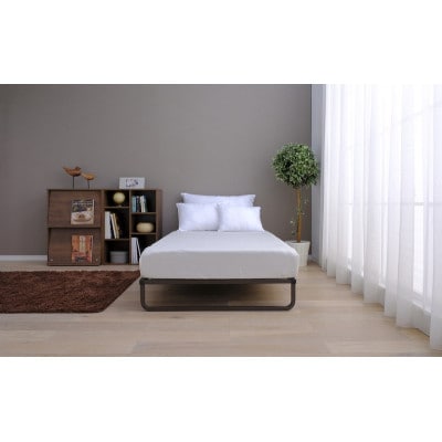 フレームベッド ブラウン アイリスオーヤマ [53752887]