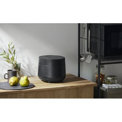 マイコンジャー炊飯器 3合 ナチュラルブラック アイリスオーヤマ[53752889]