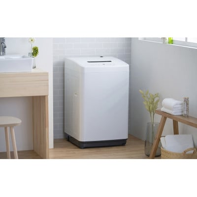 全自動洗濯機 6.0kg ホワイト アイリスオーヤマ 縦型[53752890]