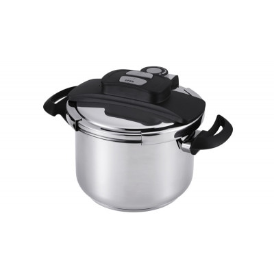 両手圧力鍋6L ih対応 アイリスオーヤマ レシピブック付き[53752898]