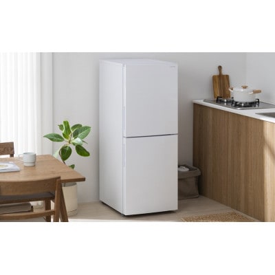 冷凍冷蔵庫 153L ホワイト アイリスオーヤマ　薄型 右開き[53752904]