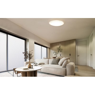 LEDシーリングライト 12畳調光 クリアフレーム アイリスオーヤマ[53753100]