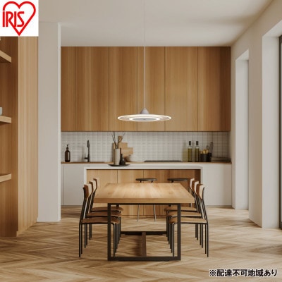 LEDペンダントライト パネルライト 6畳 温白色　ホワイト アイリスオーヤマ[53753107]