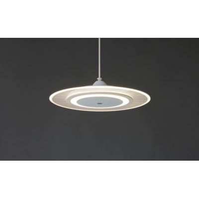 LEDペンダントライト パネルライト 6畳 温白色　ホワイト アイリスオーヤマ[53753107]