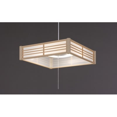 照明 和風ペンダントライト 6畳上下調光 アイリスオーヤマ[53753111]