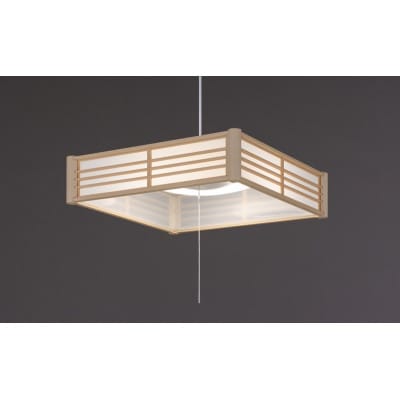 照明 和風ペンダントライト 8畳上下調光 アイリスオーヤマ[53753112]