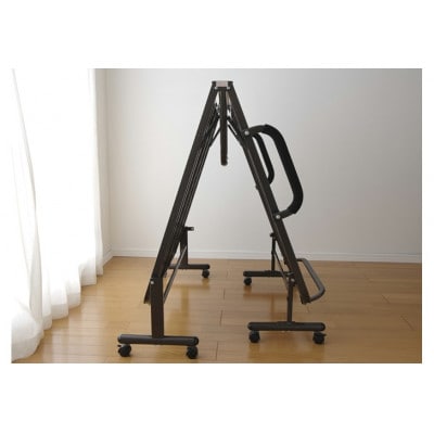 折りたたみすのこベッド ナチュラル シングル 天然木 キャスター付き アイリス[53753146]