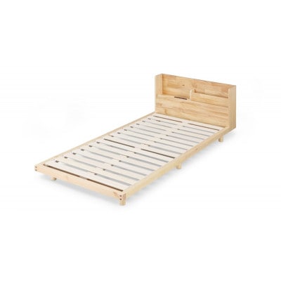 宮付き高耐荷重すのこベッド HWBM-S ナチュラル  シングル [53753155]