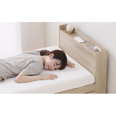 ウレタンマットレスSS UMT-SS ホワイト かため 3つ折り 厚さ 10cm[53753176]