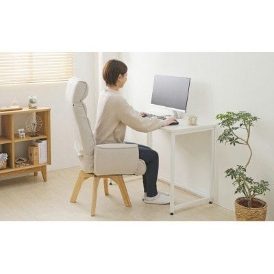 回転ファブリックチェア ハイバック FACN-KHB アイボリー一人掛け [53753188]