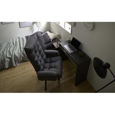 回転ファブリックチェア ハイバック FACN-KHB アッシュ  一人掛け [53753189]