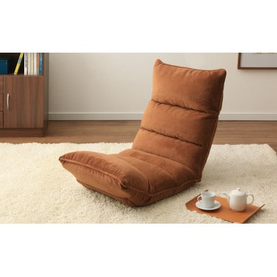 フロアチェア 低反発 ZCR-2 ブラウン 1人掛け  アイリスオーヤマ [53753195]