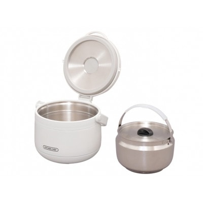 ダブル真空保温調理鍋 おまかせさん RWP-N27 ホワイト アイリスオーヤマ[53753207]