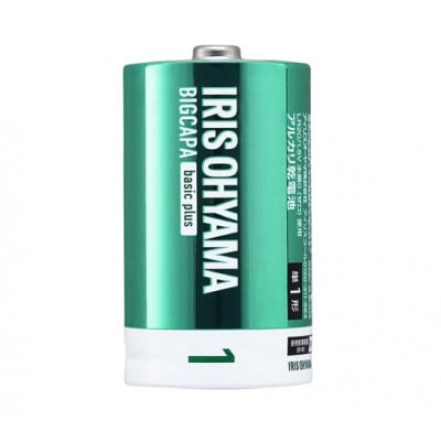 BIGCAPA basic plus アルカリ乾電池 単1形2本パック  [53753212]