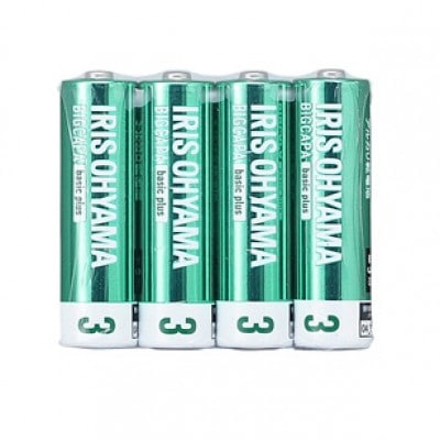 BIGCAPA basic plus アルカリ乾電池 単3形4本パック [53753214]