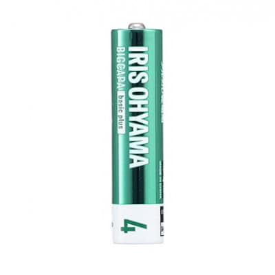 BIGCAPA basic plus アルカリ乾電池 単4形4本パック [53753215]