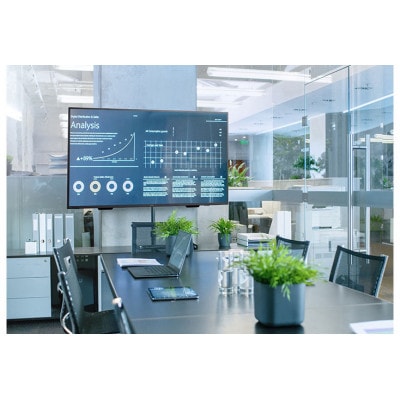 大型ディスプレイ 65V型 DO-DU654S-B ブラック  アイリスオーヤマ[53752977]