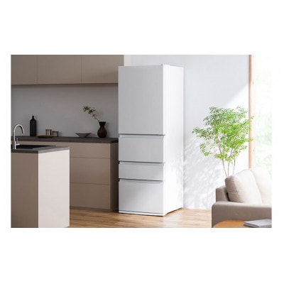 冷凍冷蔵庫 371L ホワイト　アイリスオーヤマ　ファン式[53752982]