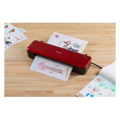 高速起動ラミネーターA3 2本ローラー  レッド アイリスオーヤマ[53752919]