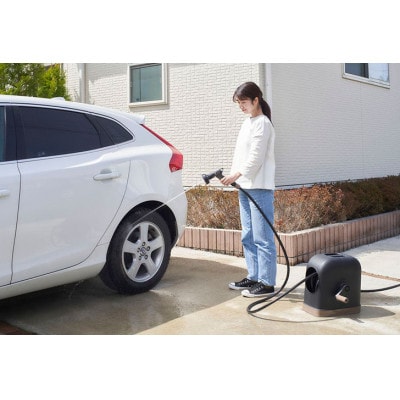 フルカバーホースリールHG ブラウン×ブラック 20m  アイリスオーヤマ[53752954]