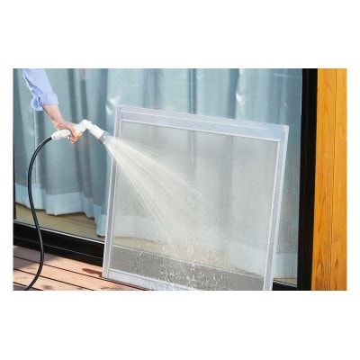 フルカバーホースリール スリムHG ホワイト 15m アイリスオーヤマ[53752959]