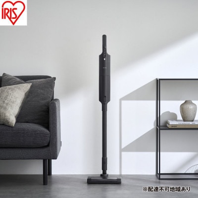 掃除機 上重心紙パッククリーナー　ブラック コードレス アイリスオーヤマ [53753007]