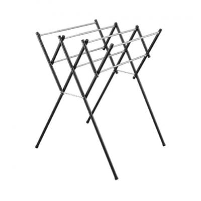 伸縮タオル干し ブラック タオルハンガー アイリスオーヤマ[53752981]