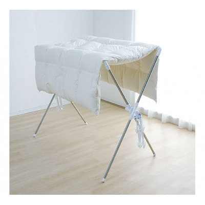 簡単組み立て万能物干し ホワイト アイリスオーヤマ[53752972]