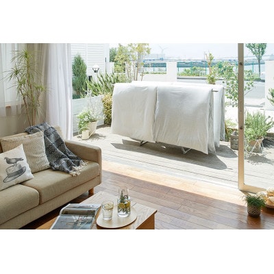 ふとん干し コンパクト収納タイプ アイリスオーヤマ[53753030]