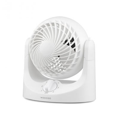 サーキュレーター 卓上扇マカロンミニ固定式 ホワイト アイリスオーヤマ[53753037]