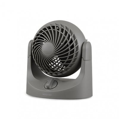 サーキュレーター 卓上扇マカロンミニ固定式 グレー アイリスオーヤマ[53753038]