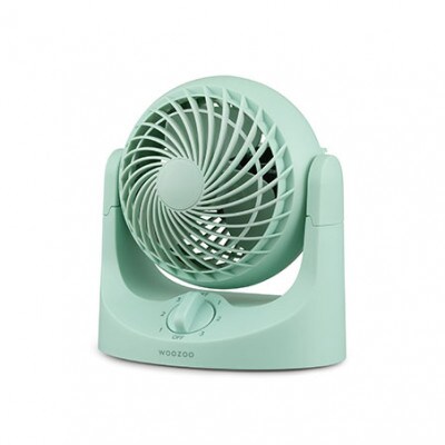 サーキュレーター 卓上扇マカロンミニ固定式 グリーン アイリスオーヤマ[53753039]