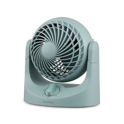 サーキュレーター 卓上扇マカロンミニ固定式 ブルー アイリスオーヤマ[53753040]