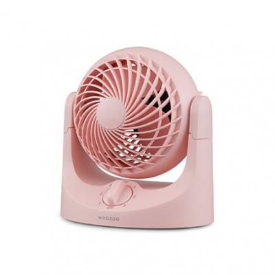 サーキュレーター 卓上扇マカロンミニ固定式 ピンク アイリスオーヤマ[53753041]