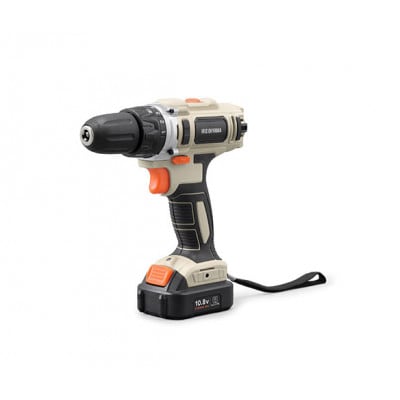 充電式ドライバドリル10.8V サンドベージュ アイリスオーヤマ[53753060]