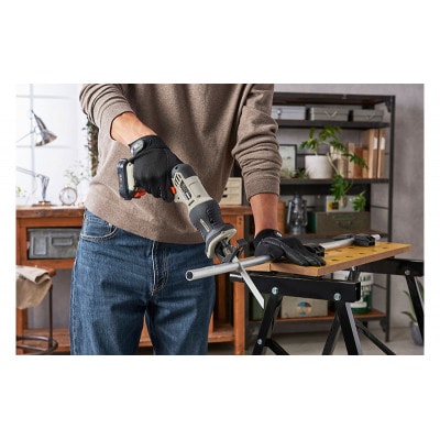 充電式レシプロソー10.8V サンドベージュ アイリスオーヤマ[53753062]