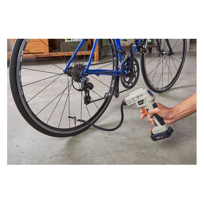 充電式エアコンプレッサ10.8V サンドベージュ アイリスオーヤマ[53753066]