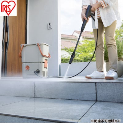 タンク式高圧洗浄機 サンドベージュ アイリスオーヤマ[53753067]