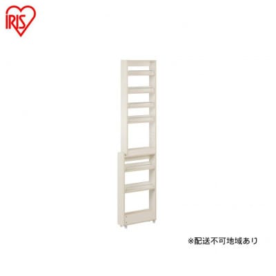 キッチン隙間収納ラック KSRーH120 白 アイリスオーヤマ ハイタイプ[53753357]
