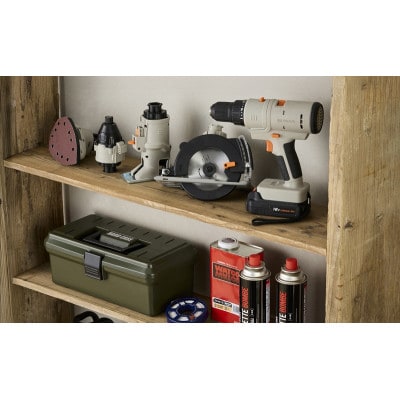 マルチギア 充電式ドリルドライバーセット18V JM18DRS アイリスオーヤマ[53753370]