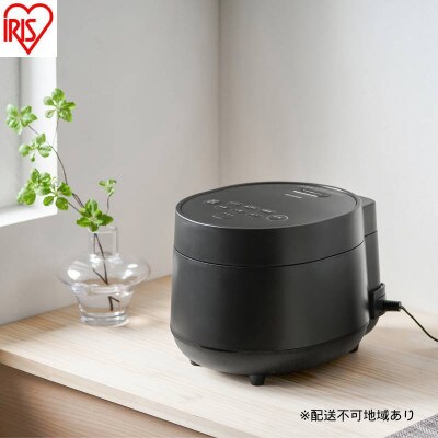 ジャー炊飯器 3合 RC-MGB30-B ブラック　アイリスオーヤマ [53753377]