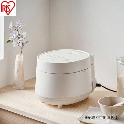 ジャー炊飯器 3合 RC-MGB30-W ホワイト アイリスオーヤマ[53753378]