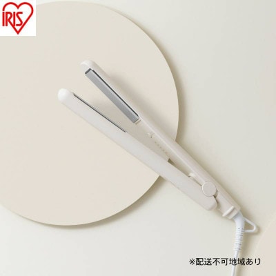 ストレートアイロン HIR-MS102-Wオフホワイト ミコラ アイリスオーヤマ[53753383]