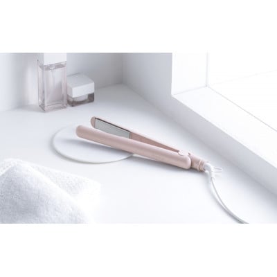 ストレートアイロン HIR-MS102-P ピンク  ミコラ アイリスオーヤマ[53753384]