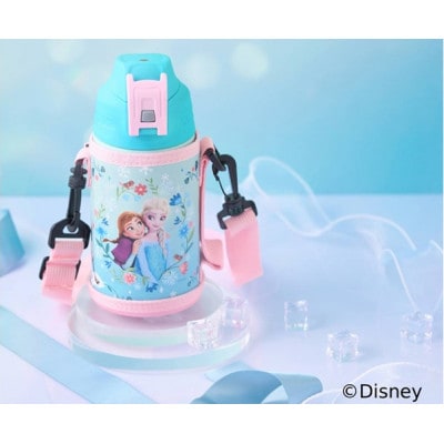 真空断熱ダイレクトボトル アナと雪の女王水筒 600ml アイリスオーヤマ[53753255]