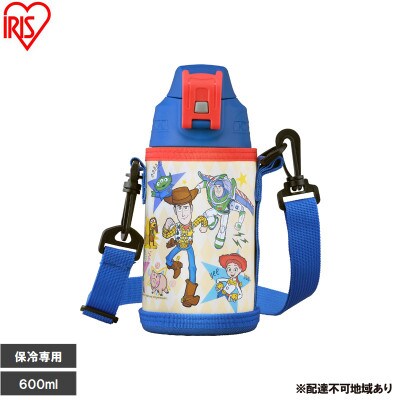 真空断熱ダイレクトボトル トイストーリー水筒 600ml アイリスオーヤマ[53753256]
